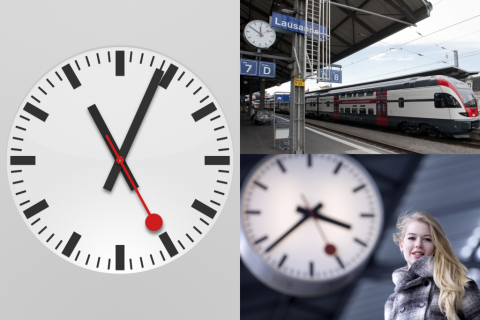 iPad Clock and SBB Clock